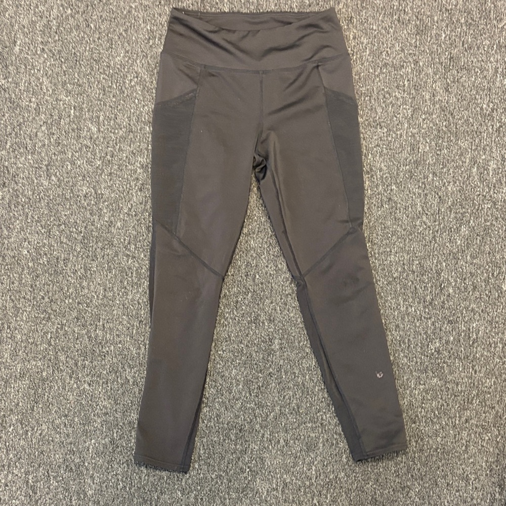 Black High-Waisted Dance Leggings- Capezio Adult S
